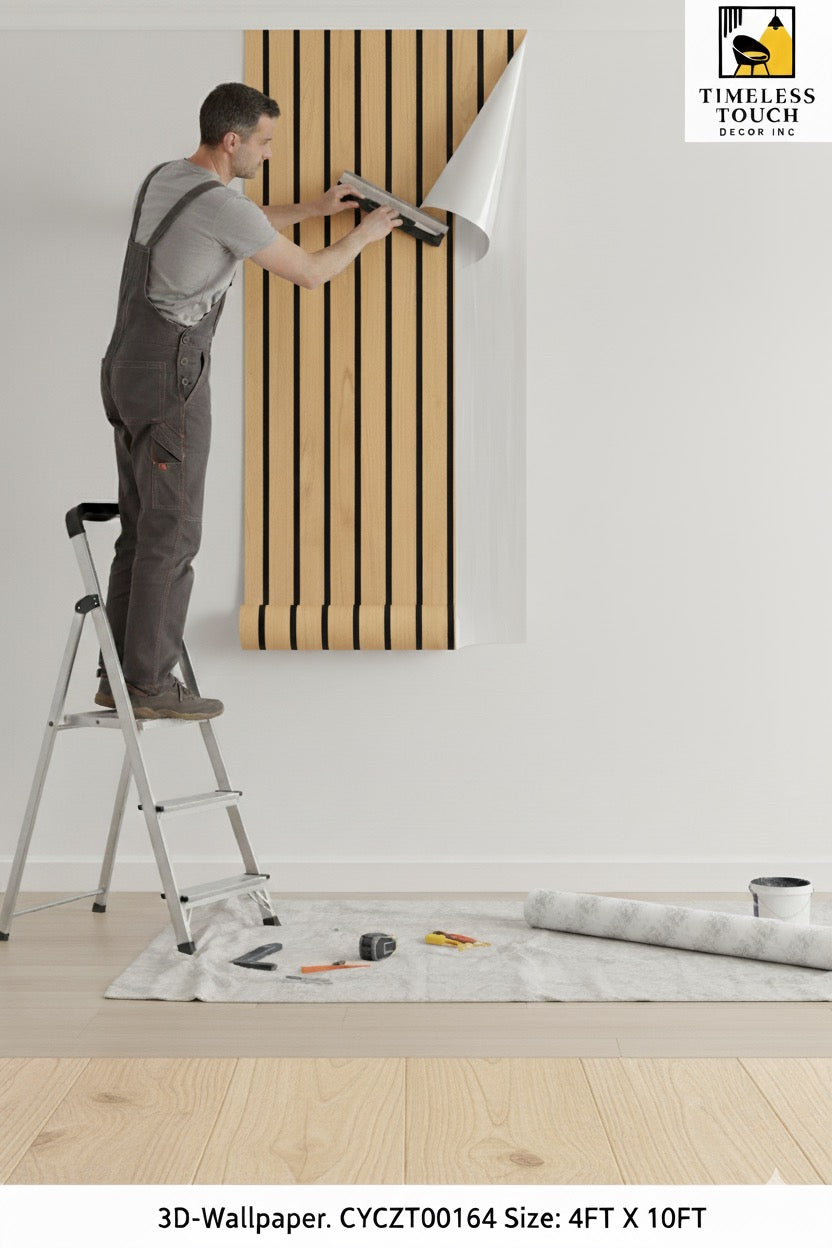 3D Abstract Gray Cloud Marble Wallpaper (4 FT x 10 FT Panel)