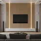 3D Abstract Gray Cloud Marble Wallpaper (4 FT x 10 FT Panel)