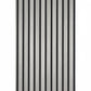 3D Light Oak Slat Wall Wallpaper (Modern Vertical Wood Look - 4 FT x 10 FT)