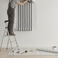 3D Light Oak Slat Wall Wallpaper (Modern Vertical Wood Look - 4 FT x 10 FT)