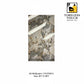 3D Luxury Black & White Marble Wallpaper with Gold Veins (4 FT x 10 FT Panel)