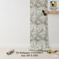 3D Luxury Black & White Marble Wallpaper with Gold Veins (4 FT x 10 FT Panel)