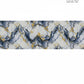 3D High-Contrast White Marble Wallpaper with Black & Gold Veins (4 FT x 10 FT Panel)