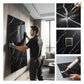 Nero Marquina Black & White UV Marble Sheet (9ft x 4ft)