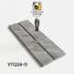 (Metallic Bronze / Silver Striped Dual-Tone Panel)