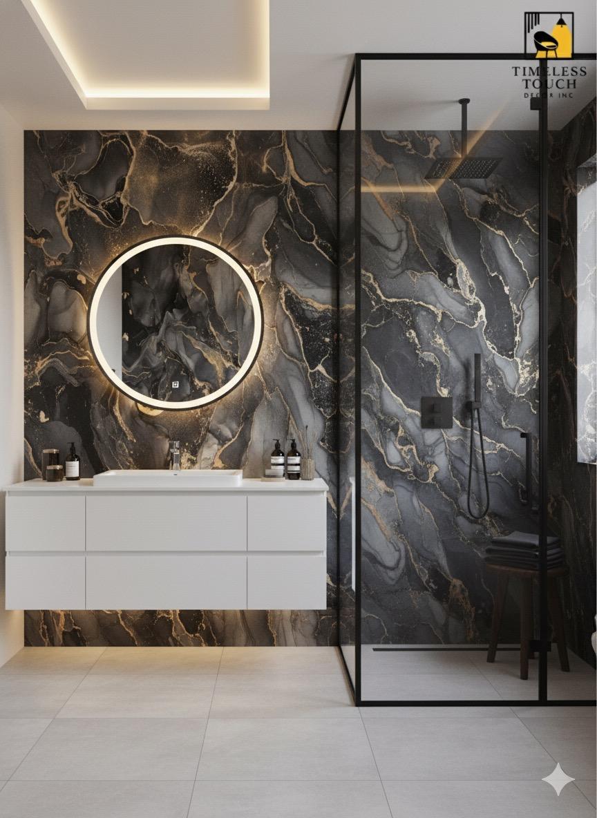 UV Marble Sheets,Golden Thunder