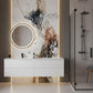 UV Marble Sheets, White Gold gray Veined