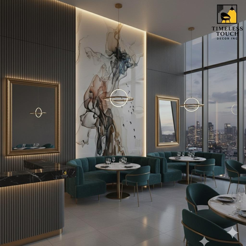 UV Marble Sheets, White Gold gray Veined