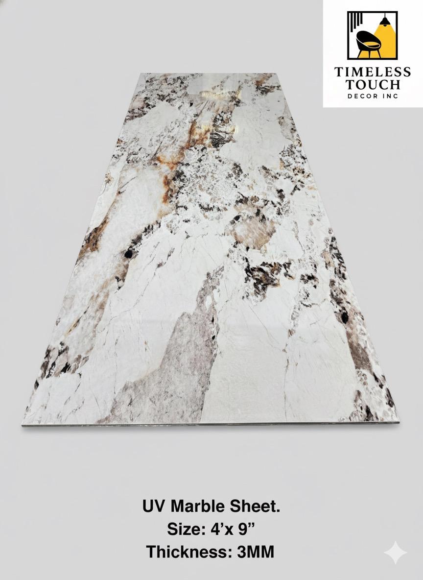 UV Marble Sheets, Desert Silk