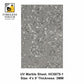 UV Matte Board, Stell Gray