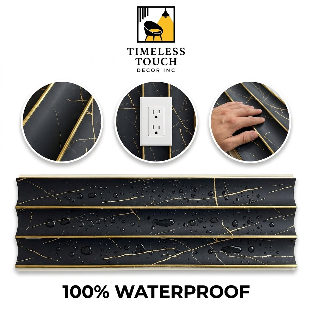 Luxury 3D Curved & Hybrid Wall Panels