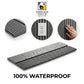 Modern Grey Fluted Wall Panel – Contemporary Interior Panel