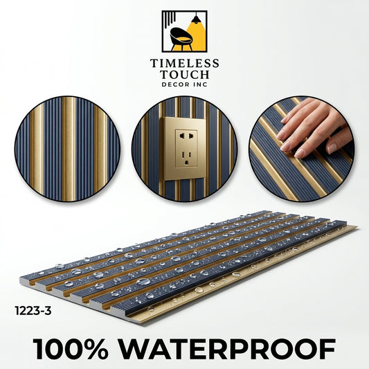 Premium Slatted Wall Panels – Modern Interior Décor