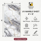 Calacatta Gold Fine Vein UV Marble Sheet (9ft x 4ft)