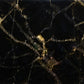 Black Portoro Gold Vein UV Marble Sheet (9ft x 4ft)