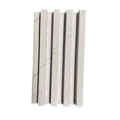 Modern Grey Fluted Wall Panel | Easy Install, Textured Finish