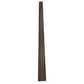 3D Fluted Wall Panel - Rustic Walnut Faux Wood Grain (Vertical Slats)