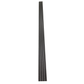 Modern Charcoal Fluted Wall Panel with Marble Veining (Vertical Slats)