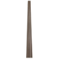 3D Fluted Wall Panel - Light Taupe Faux Wood Grain (Vertical Slats)
