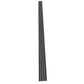 3D Fluted Wall Panel - Chevron Charcoal Faux Wood Slats
