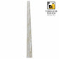 Luxury White Fluted Wall Panel with Metallic Gold Veining (Marble Effect)