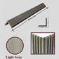10 FT WPC L-Shape Outside Corner Trim (Wood Grain & Metallic Finishes)