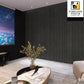 3D White Intricate Starburst Geometric Wall Panel (Repeating Pyramid Grid)