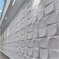 Architectural 3D Modular Quadrant Wall Panels (Pure White/Light Gray)