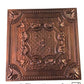 Antique Copper 3D Ceiling Panel – 2×2 Feet