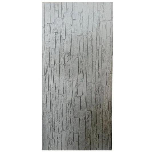 3D Faux Stacked Ledger Stone Wall Panels (Multi-Tone Rustic Blend)