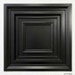 Black Modern Square Decorative Ceiling Panel