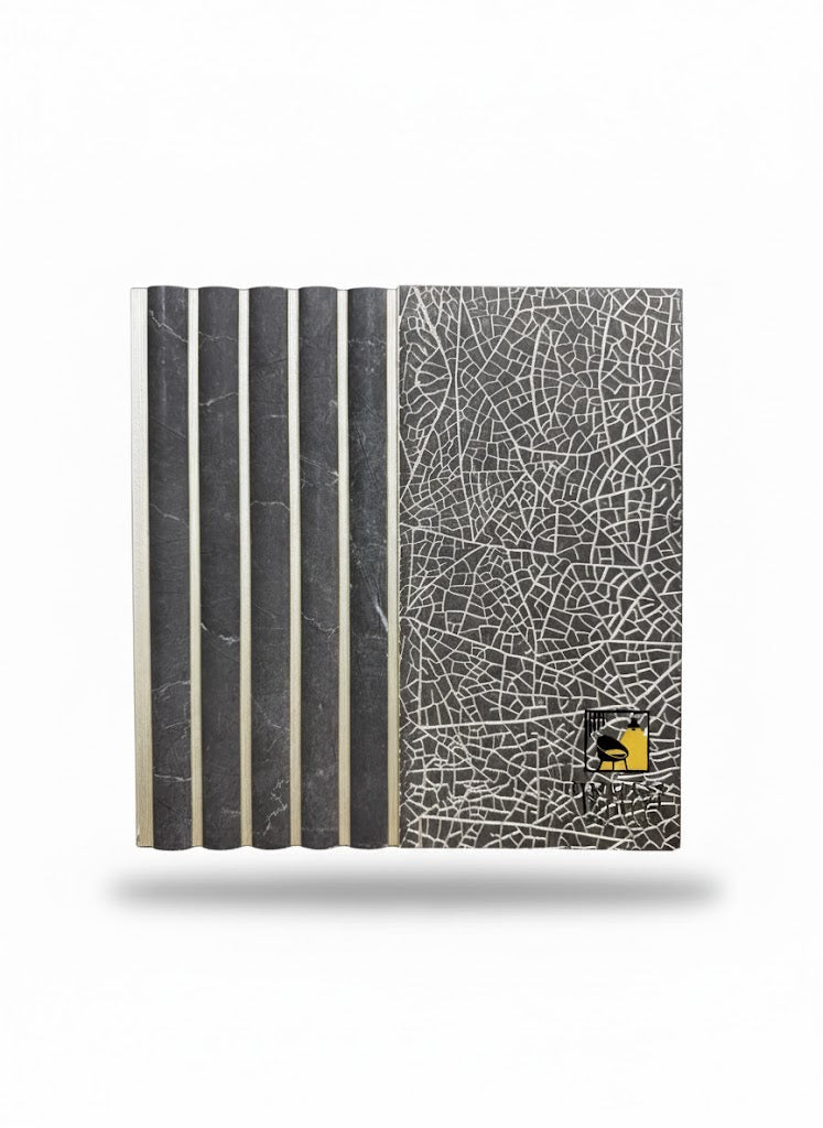 Elegant White Ogee Fluted Architectural Trim / Wainscoting Cap